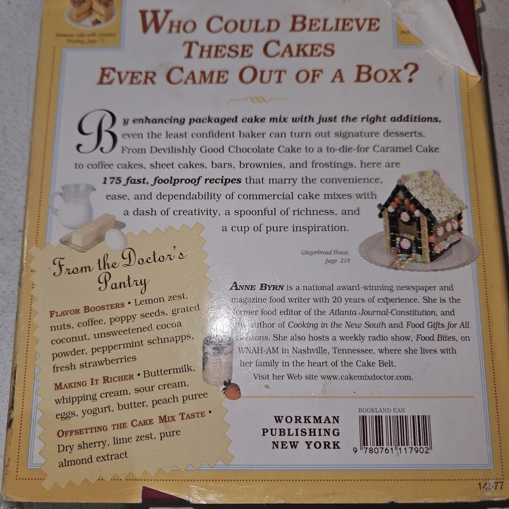 The Cake Mix Doctor Cookbook by Anne Byrn!
